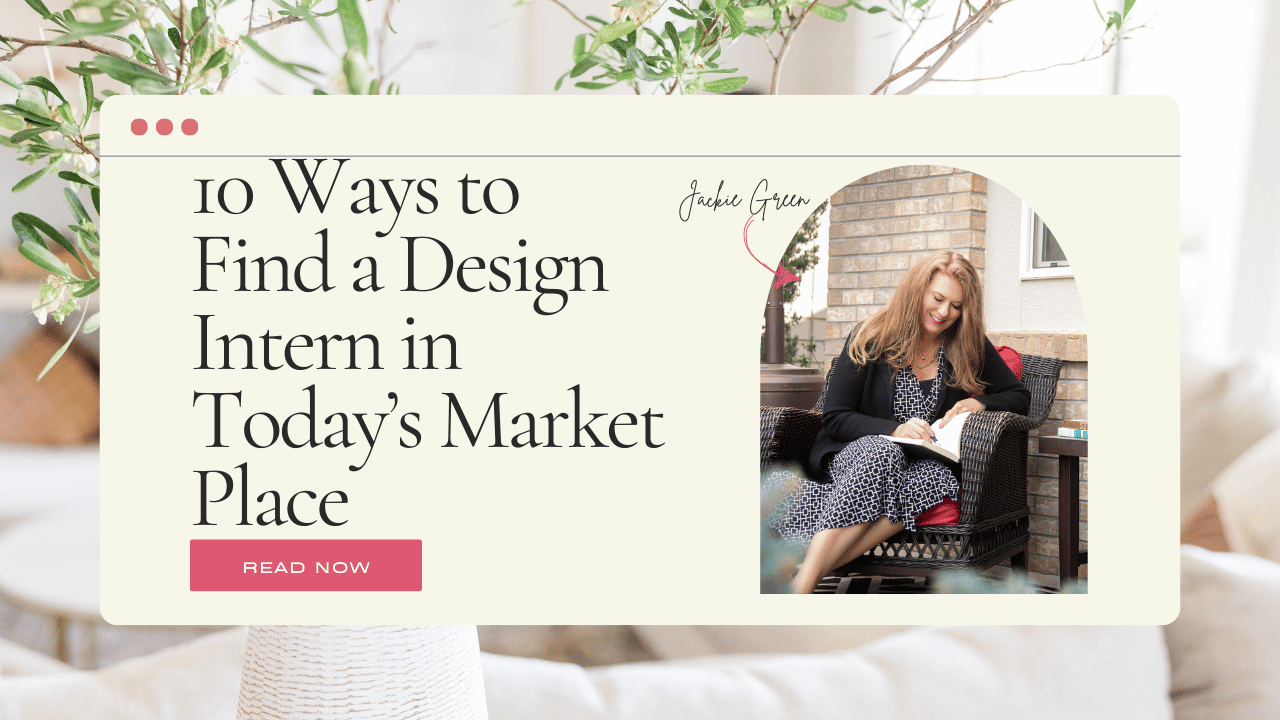how to get an interior design job - 10 ways to find a design intern in todays market place - Behind the Design