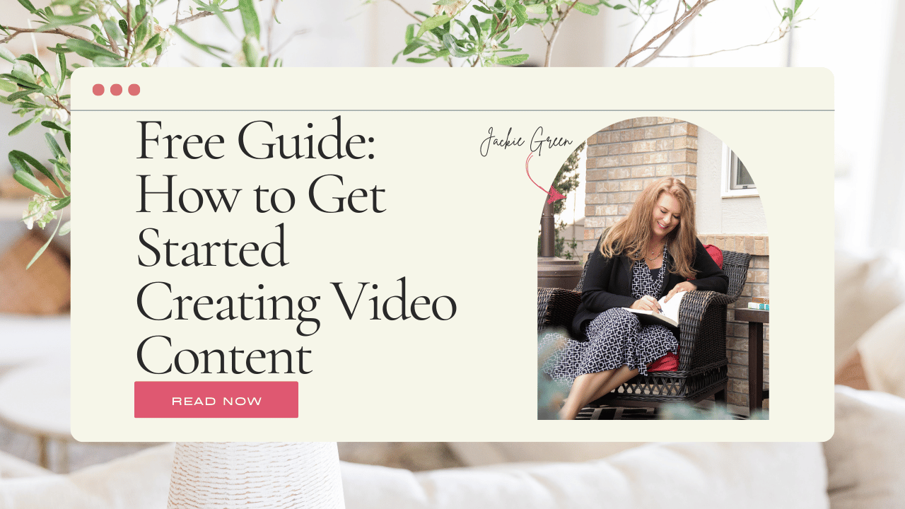 marketing for interior designers - free guide how to get started creating video content - Behind the Design