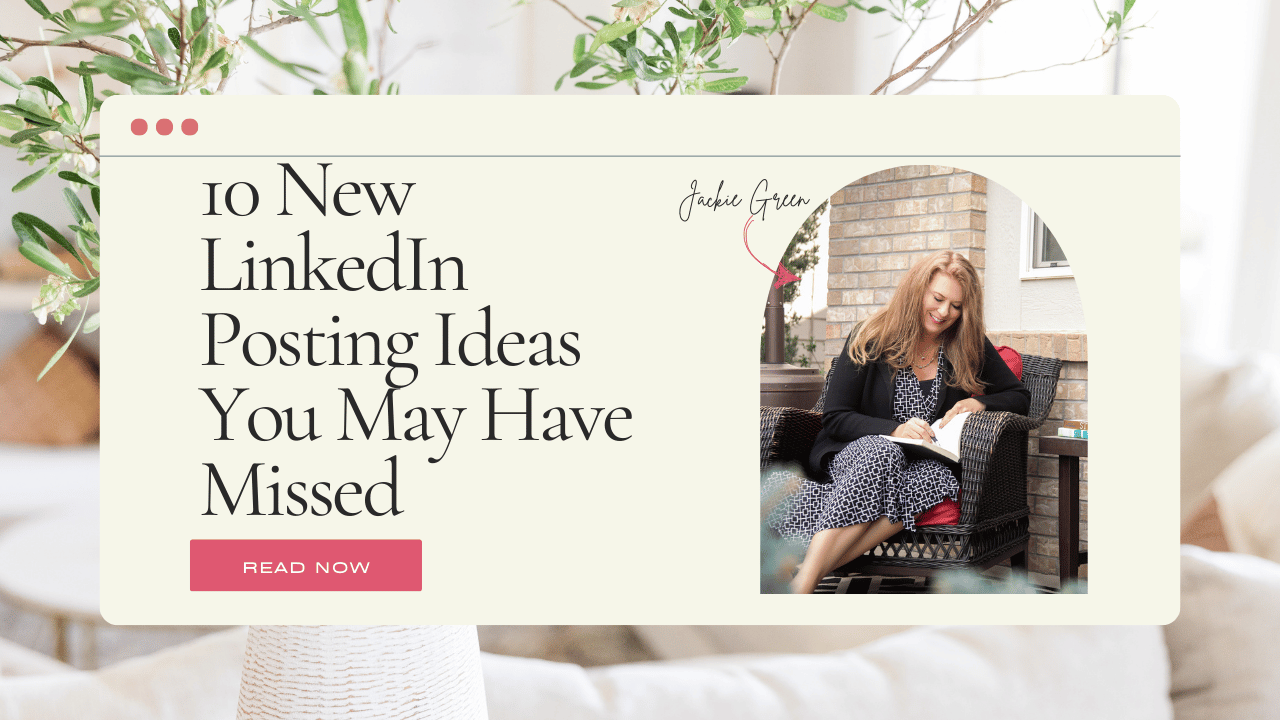 social media for interior designers - 10 new linkedin posting ideas you may have missed - Behind the Design